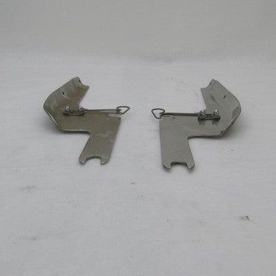 Set of Harley OEM Road King Detachables Windshield Mounting Brackets 5