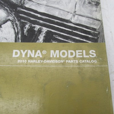 Harley-Davidson Official Factory 2010 Dyna Models Parts Catalog 99439-