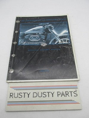 Harley-Davidson Official Factory 2001 XLH Models Parts Catalog 99451-01