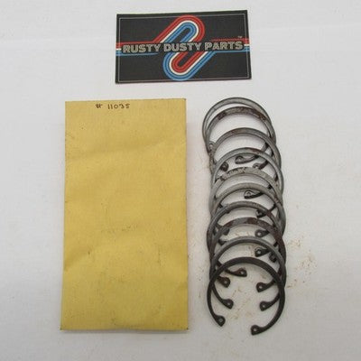 Lot of 10 Harley-Davidson OEM NOS Front Wheel Hub Retaining Snap Rings