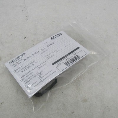 Harley Davidson OEM Brake Pedal Pad Rubber Softail FXST FXWG 42532-82T