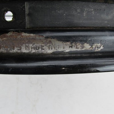 Harley Davidson Genuine Front Spoke Wheel Rim Dual Disk Blk 19x2.54