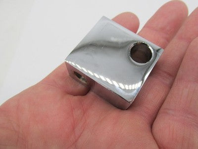 Harley-Davidson Genuine OEM NOS Headlamp Visor Mounting Block Chrome 6