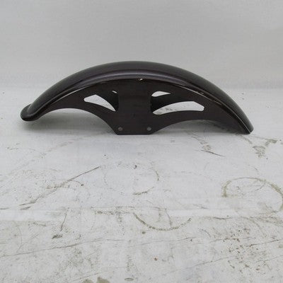 Harley FXR XL Throwback Sport 39mm Front End Fender Black Cherry ABS P