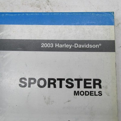 Harley-Davidson Official Factory 2003 Sportster Models Parts Catalog 9