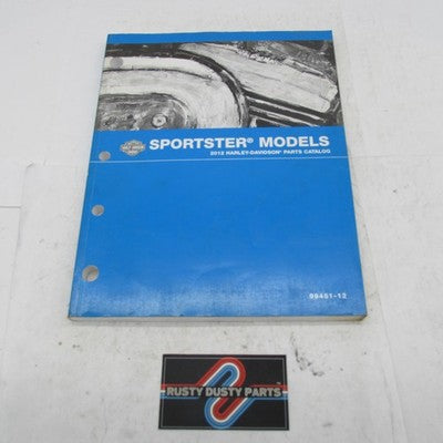 Harley-Davidson Official Factory 2012 Sportster Models Parts Catalog 9