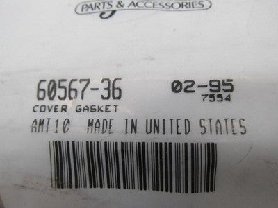 Lot of 10 Harley Davidson Genuine NOS Inspection Cover Gaskets 60567-