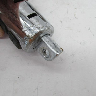 Pair of Harley-Davidson OEM Rubber Ribbed Chrome Foot Pegs Footpegs