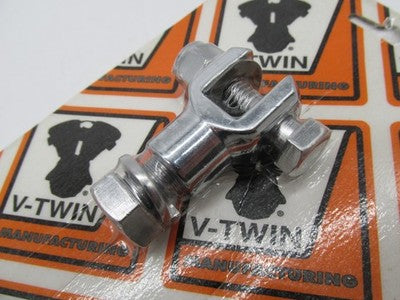 V-Twin NOS Harley-Davidson Footpeg Mount Yoke, Chrome 27-0028