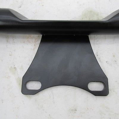Black Highway Footpeg Front Engine Guard Crash Bar For Harley 14-23 To