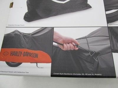 Harley-Davidson Genuine OEM NOS Indoor/Outdoor Cover Black 93100041