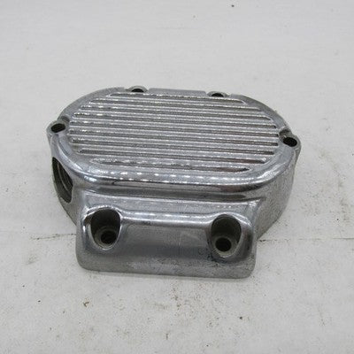 Harley Davidson OEM Chrome Ribbed 5 Speed Transmission Side Cover 87-9