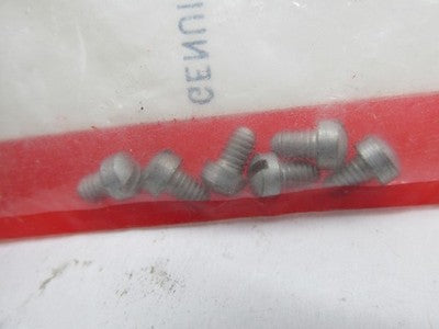 Lot of 6 Harley Davidson Genuine NOS 8-32 x 15/64" Fillister Head Scre