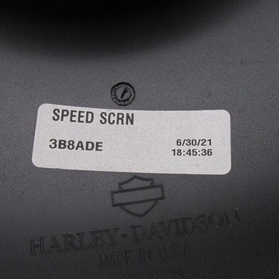 Harley OEM FXLRS/FXDLS Low Rider S Speed Screen Fairing Vivid Black 57