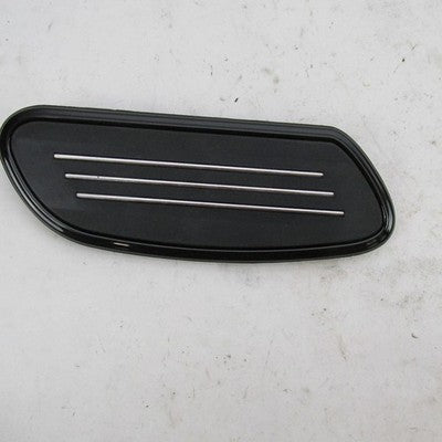 Pair of Harley OEM NIB Streamliner Passenger Footboard Inserts Black 5