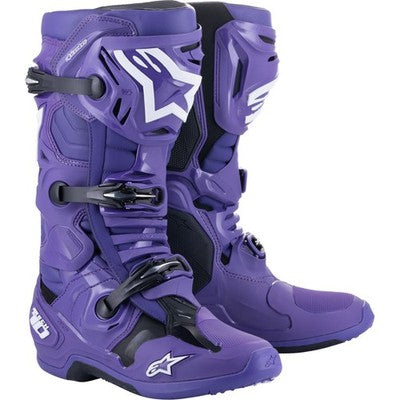 Alpinestars Tech 10 Boots Purple/Black 8 2010020-394-8