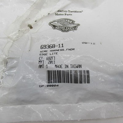 Harley Davidson OEM NOS LED Light Kit Wiring Harness 69368-11