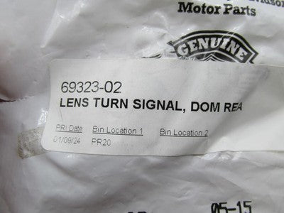 Harley Davidson Genuine NOS Turn signal Lens Smoked 69323-02