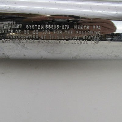 Harley-Davidson OEM Stock Sportster XL Exhaust System 65605-87A 65613-
