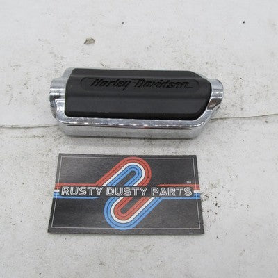 Harley Davidson OEM Single Chrome Flame FootPeg Dyna Sportster 50312-0