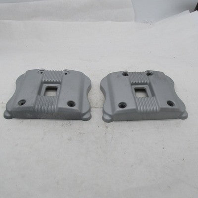 Pair of Harley OEM 04-22 Sportster XL Silver Outer Rocker Box Covers 1