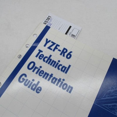 Yamaha YZF-R6 1998 Technical Orientation Guide