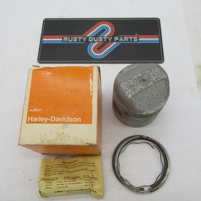 Harley-Davidson OEM NOS Ironhead +.070 Piston and Rings Set 22259-70