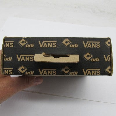 ODI Vans NIB V-Twin 1" Lock-On Grip HD TBW Set, Gum Rubber/Blk V31VHTW