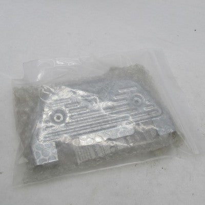 Harley Davidson OEM 1pc Chrme "V" Logo Passenger Floorboard w/ Hardwar