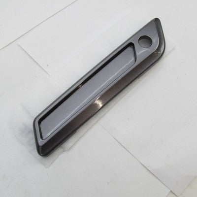 Harley OEM NOS Right RH Saddlebag Latch Faceplate, Charcoal Pearl 9020