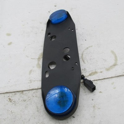 Harley OEM Police Marker License Plate Light Mount Bracket Support Trn