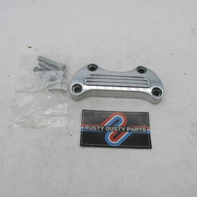 Vintage Harley Davidson Genuine Handlebar Top Clamp W/ Hardware 1974+