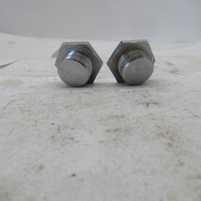 Pair of Triumph/BSA Chrome Hex 27mm Fork Top Nuts Caps