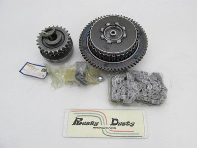 Harley-Davidson Genuine 1991 Softail Clutch Basket Primary Chain Assem