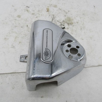 Harley OEM Chrome 100th Anniversary Handlebar Clamp Nacelle Road King