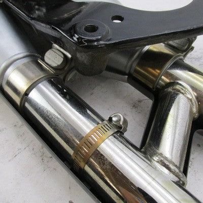Harley OEM Complete Dual Exhaust System Headers Heat Shields Mufflers