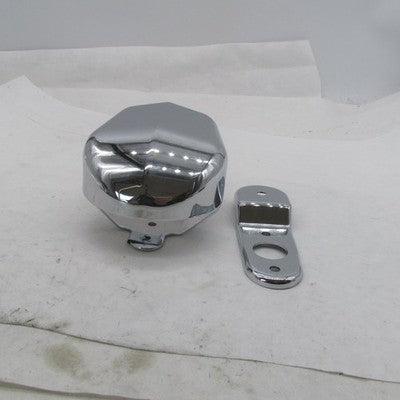 Harley Davidson OEM Chrome Horn Cover w/ Mount Bracket 61300478A
