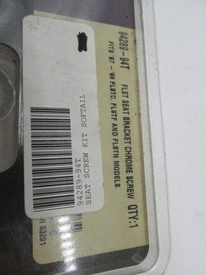 Harley Davidson Genuine Stock FLST Seat Bracket Screws 94289-94T