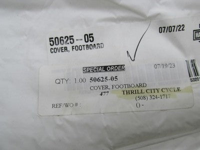 Harley Davidson Genuine NOS Footboard Cover 50625-05
