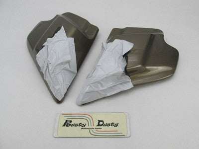 Pair of Harley Genuine Touring Brown Bronze Side Covers 66250-97 66048
