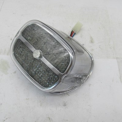 Harley-Davidson OEM Bar & Shield LED Tail Lamp Smoke Lens Chrome Bezel