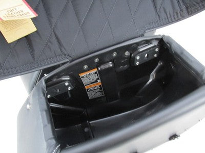 Indian OEM Genuine Soft Leather Saddlebags Pair Assembly, Black 287991