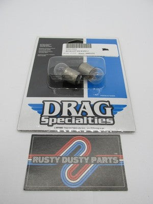 Drag Specialties NOS - 2 Pack - 1157 Bulb 8/23W Small Globe, Clear 206