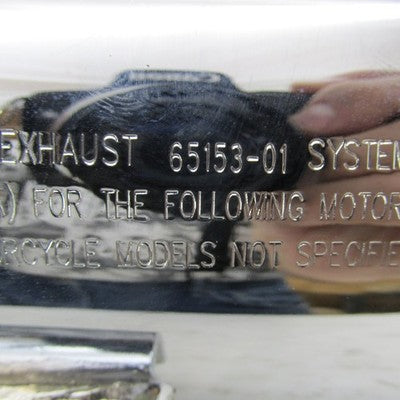 Pair of Harley Davidson Stock V Rod VRSC Exhaust Muffler 65153-01 6515