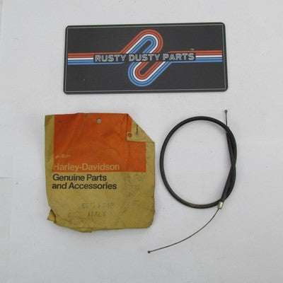 AMF Harley Davidson Aermacchi NOS Oil Pump Cable 74-78 SX175 SS175 563