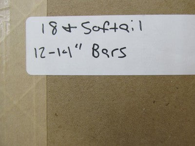 LA Choppers NOS 12-14" Handlebar Cable Kit Black 0662-0850 LA-8156KT2-