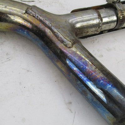 Harley Davidson OEM 95-99 Softail Chrome Exhaust Headers & Mufflers 65