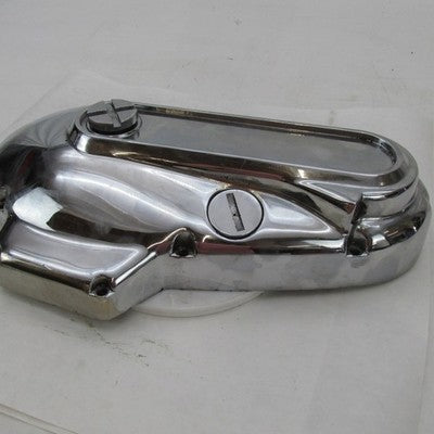 Harley OEM 71-76 Ironhead Sportster Chrome Outer Primary Cover w/ Bolt