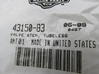 Harley Davidson Genuine NOS Tubeless Tire Valve Stem 43150-83