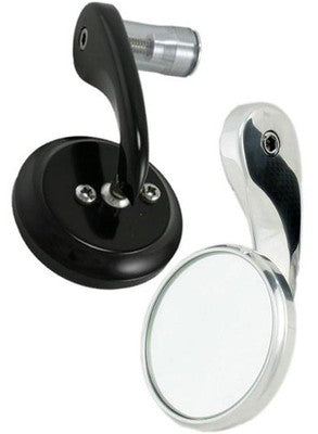 Alloy Art Bar-End Shooter Mirror Left Side BSML-2